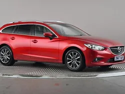 Red Used 2017 Mazda 6 Estate | £10,298 (Fair price)