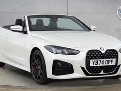 White Used 2024 BMW 420 M Sport Cabriolet | £43,900 (Expensive)