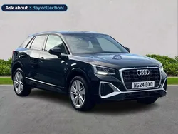 Black Used 2024 Audi Q2 S-Line SUV | £24,216 (A bit pricey)