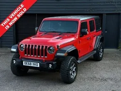 Red Used 2018 Jeep Wrangler SUV | £32,950