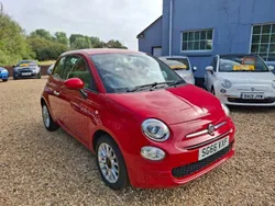 Pasodoble red Used 2016 Fiat 500 Pop Star Hatchback | £6,495 (Fair price)