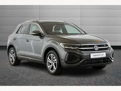 Indium grey Used 2024 VW T-Roc R-line SUV | £26,990 (Fair price)