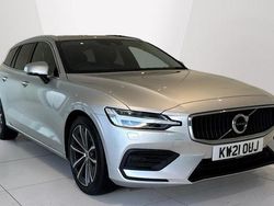 Silver Used 2021 Volvo V60 Momentum Estate | £17,875 (Good price)
