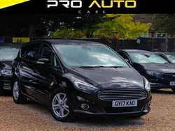 Black Used 2017 Ford S-MAX Titanium MPV | £9,000 (Fair price)