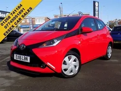 Red Used 2016 Toyota Aygo X-play Hatchback | £6,995 (Fair price)