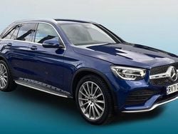 Blue Used 2021 Mercedes GLC220 AMG Line Premium Estate | £25,995 (A bit pricey)