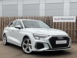 White Used 2024 Audi A3 S-Line Sedan | £26,895 (Fair price)
