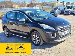 Black Used 2014 Peugeot 3008 Active Hatchback | £3,480 (Good price)