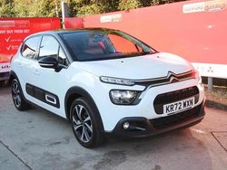 White Used 2022 Citroën C3 PureTech Hatchback | £10,395 (Fair price)
