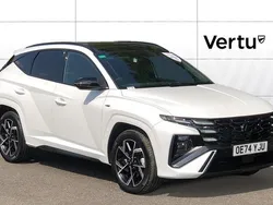White Used 2024 Hyundai Tucson N Line SUV | £31,093 (Super price)