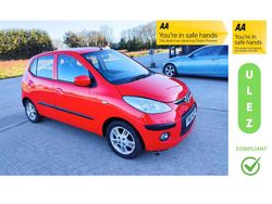 Red Used 2010 Hyundai i10 Comfort Hatchback | £2,199 (Good price)