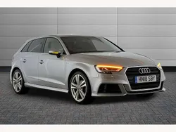 Floret silver Used 2018 Audi A3 S-Line Hatchback | £11,990 (Fair price)