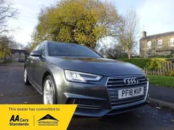 Grey Used 2018 Audi A4 S-Line Estate | £12,495 (Fair price)
