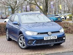 Blue Used 2023 VW Polo R-line Hatchback | £18,498 (Fair price)