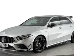 Silver Used 2021 Mercedes A35 AMG Premium Hatchback | £21,720 (Fair price)