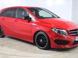 Red Used 2017 Mercedes B180 AMG line MPV | £11,000 (Fair price)
