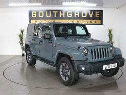 Grey Used 2014 Jeep Wrangler Overland SUV | £20,989 (A bit pricey)