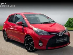 Chilli red Used 2015 Toyota Yaris Sport Hatchback | £5,495 (Fair price)