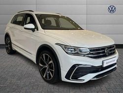 White Used 2022 VW Tiguan R-line SUV | £24,189 (Good price)