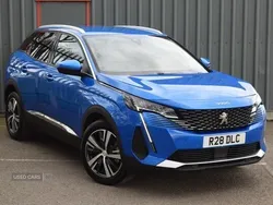 Blue Used 2021 Peugeot 3008 Allure Premium Hatchback | £15,995 (Good price)