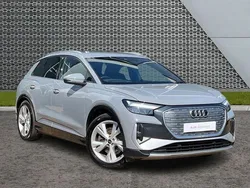 Grey Used 2022 Audi Q4 e-tron S-Line SUV | £23,499
