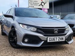Silver Used 2017 Honda Civic SR Hatchback | £11,795 (Fair price)