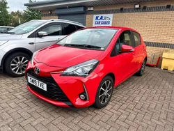 Red Used 2019 Toyota Yaris Hatchback | £7,250 (Good price)