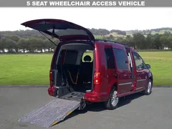 Red Used 2019 VW Caddy Maxi Life S MPV | £18,999 (A bit pricey)