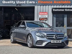 Grey Used 2018 Mercedes E220 AMG line Sedan | £8,990 (Fair price)