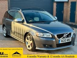 Grey Used 2010 Volvo V50 R-Design Estate | £3,295 (Fair price)
