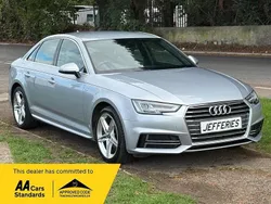 Silver Used 2016 Audi A4 S-Line Sedan | £10,495 (Fair price)