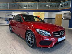 Red Used 2016 Mercedes C300 AMG Line Premium Plus Sedan | £15,990 (A bit pricey)