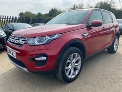 Red Used 2015 Land Rover Discovery Sport HSE SUV | £13,450 (Fair price)