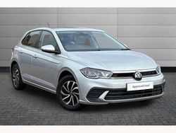 Silver Used 2023 VW Polo Life Hatchback | £17,195 (Fair price)