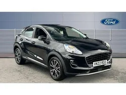 Black Used 2022 Ford Puma Titanium SUV | £15,313 (Good price)