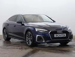 Blue Used 2024 Audi A5 Sportback S-Line Hatchback | £32,995 (Fair price)