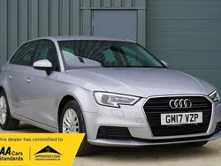Silver Used 2017 Audi A3 Sportback Business Hatchback | £9,495 (Good price)