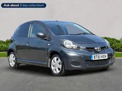 Grey Used 2012 Toyota Aygo Hatchback | £3,428 (Fair price)