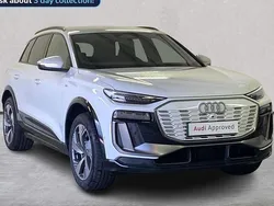 White Used 2025 Audi Q6 e-tron S-Line SUV | £57,589 (Good price)