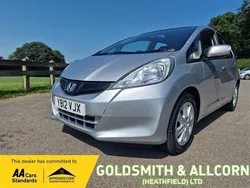 Silver Used 2012 Honda Jazz ES Hatchback | £5,995 (Fair price)