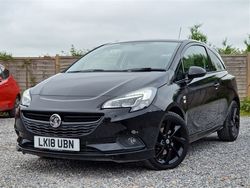 Black Used 2018 Vauxhall Corsa Edition Hatchback | £7,990 (Fair price)