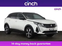 White Used 2021 Peugeot 3008 GTi SUV | £17,539 (Fair price)