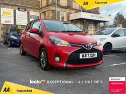 Red Used 2017 Toyota Yaris Hatchback | £6,500 (Fair price)