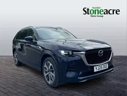Blue New 2025 Mazda CX-80 Takumi-Line SUV | £48,990 (Super price)