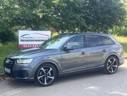 Grey Used 2018 Audi Q7 Black Edition SUV | £27,975 (Fair price)