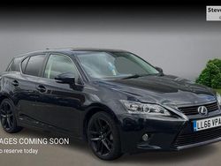 Black Used 2016 Lexus CT200h Sport Line Hatchback | £12,500 (A bit pricey)