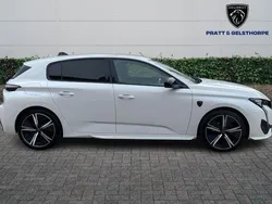 White Used 2022 Peugeot 308 GT Hatchback | £18,995 (Fair price)