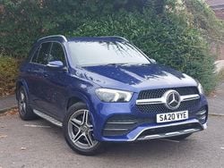 Blue Used 2020 Mercedes GLE300 AMG Line Premium SUV | £33,998 (Fair price)