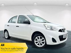 White Used 2016 Nissan Micra Hatchback | £4,495 (Fair price)