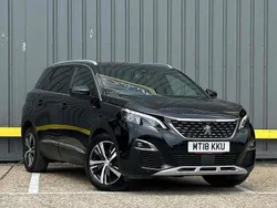 Black Used 2018 Peugeot 5008 GT-line MPV | £16,995 (Fair price)